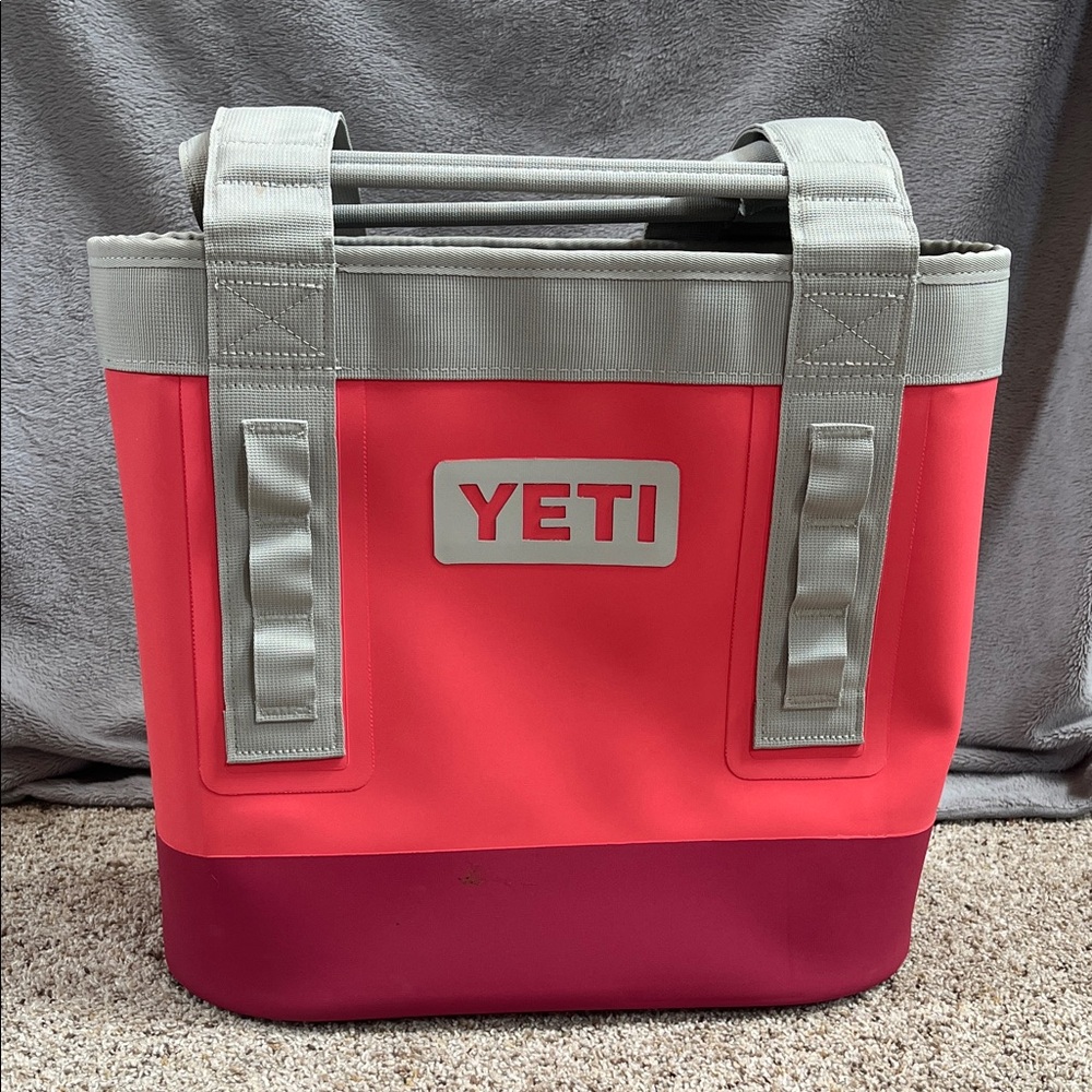 YETI Women's Vibrant Pink and Red Tote